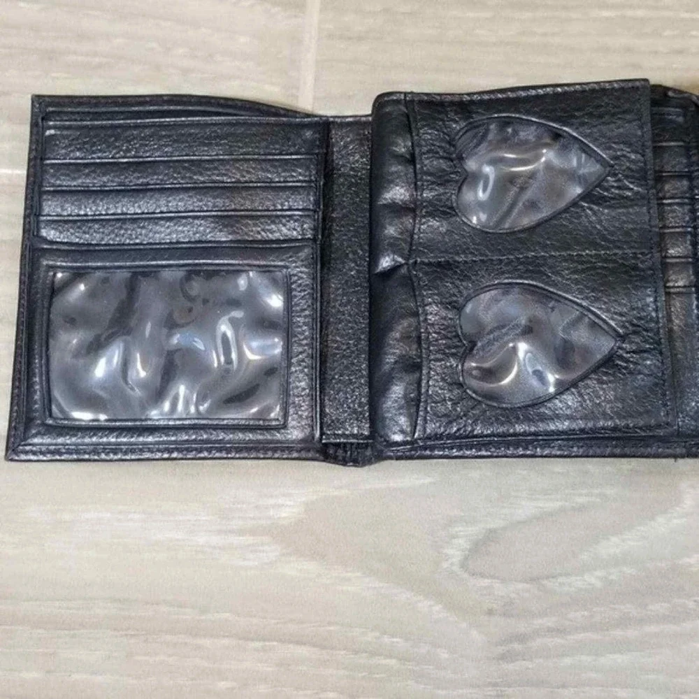 Brighton vintage black and brown leather‎ wallet